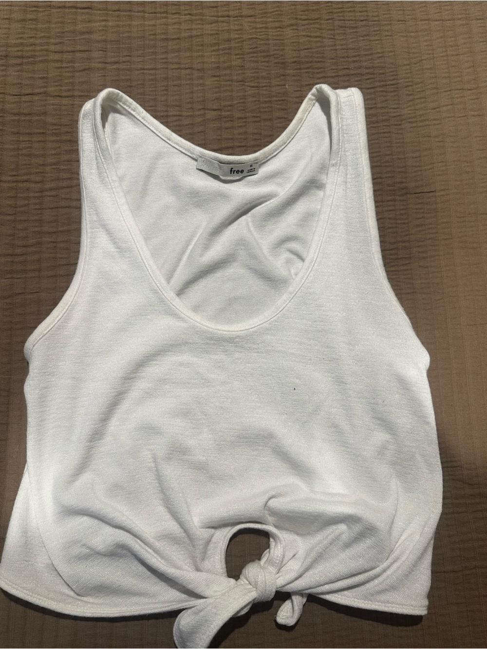 Wilfred white tank